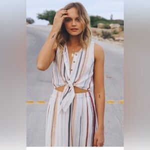 NWT RVCA Arizona Midi Dress